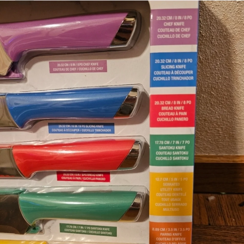 Cuisinart Classic - German Stainless Steel Knife Set - 6 pieces
